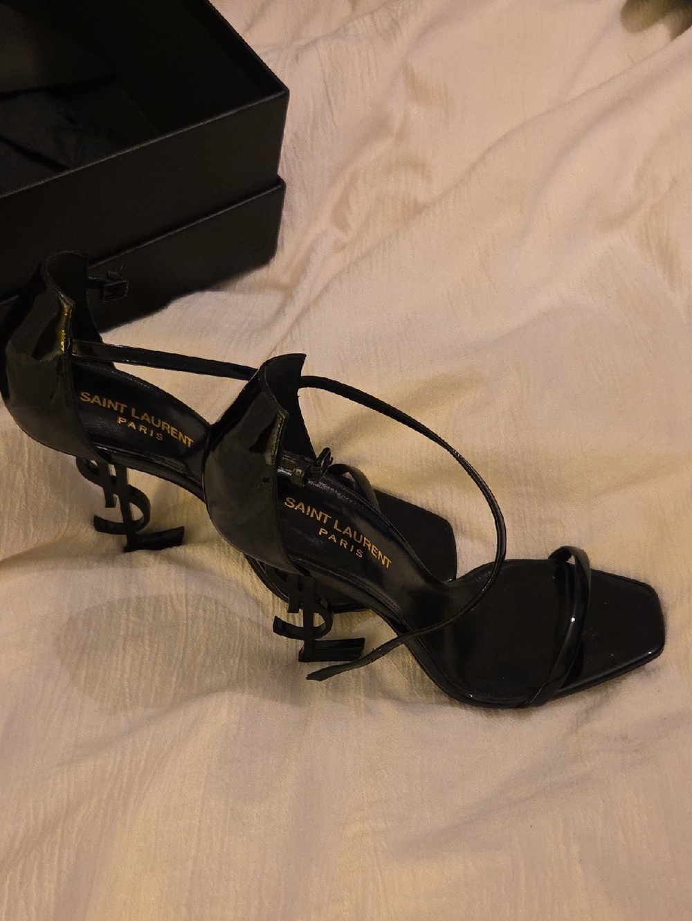 OPYUM SANDALS IN PATENT LEATHER
BLACK - Picture 2 of 8